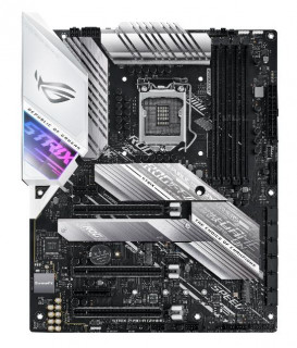 Asus Alaplap - Intel ROG STIRX Z490-A GAMING s1200 (Z490, 4xDDR4 4800MHz, 6xSATA3, 2xM.2, RAID, 6xUSB2.0, 9xUSB3.2) 