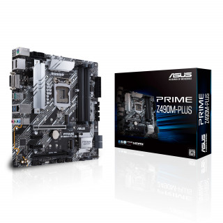 ASUS PRIME Z490M-PLUS Intel Z490 LGA1200 mATX alaplap 