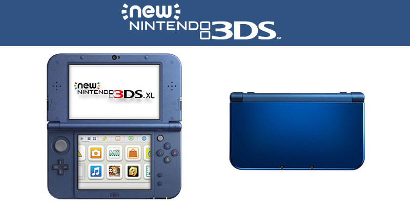New Nintendo 3DS XL (Metallic Blue) 3DS