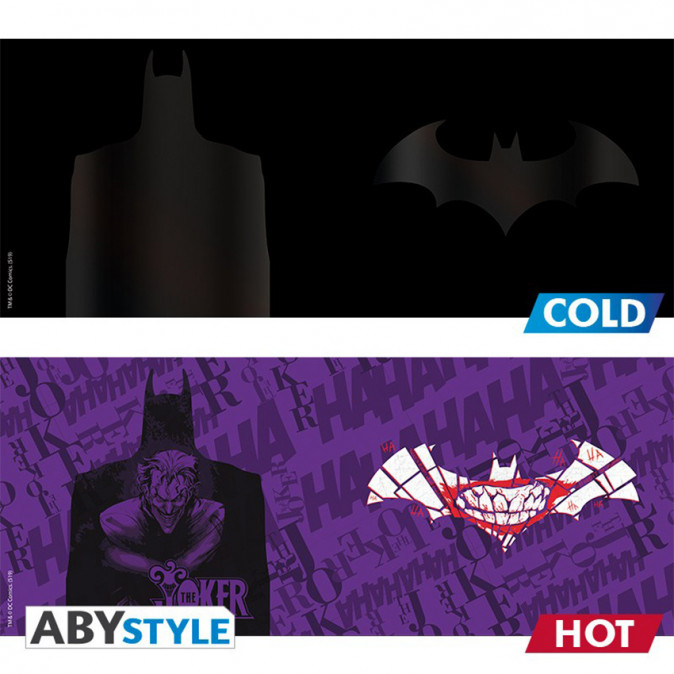 DC COMICS - Hőre változó bögre - 460 ml - Batman Ajándéktárgyak