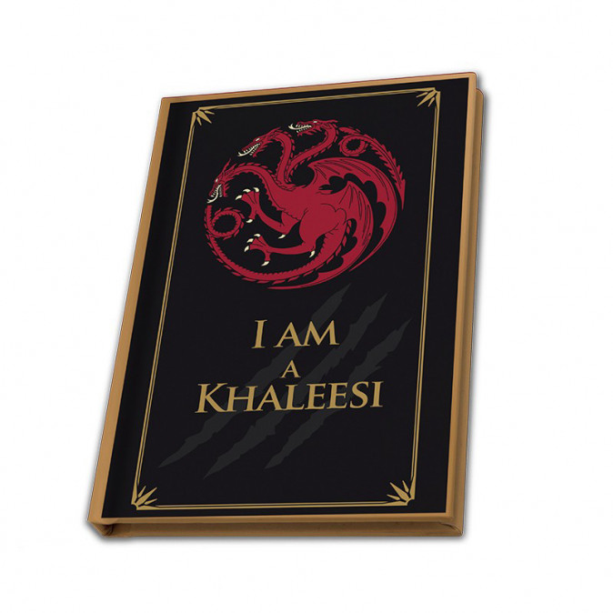 GAME OF THRONES - Pck Mug340ml + Keyring + Notebook "Targaryen" - Ajándékcsomag - Abystyle Ajándéktárgyak