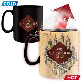 HARRY POTTER - Mug Heat Change - 460 ml - Marauder - Abystyle Ajándéktárgyak