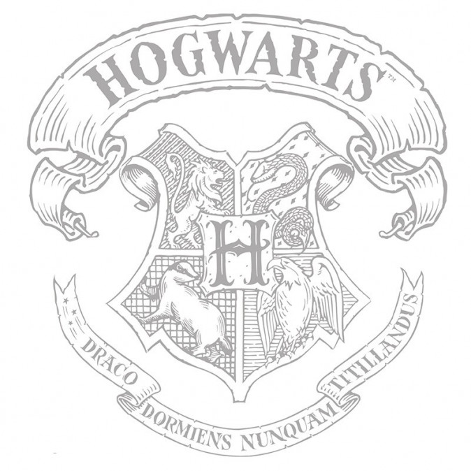 HARRY POTTER - Póló "Hogwarts" - Női, fehér (S-es méret) - Abystyle Ajándéktárgyak