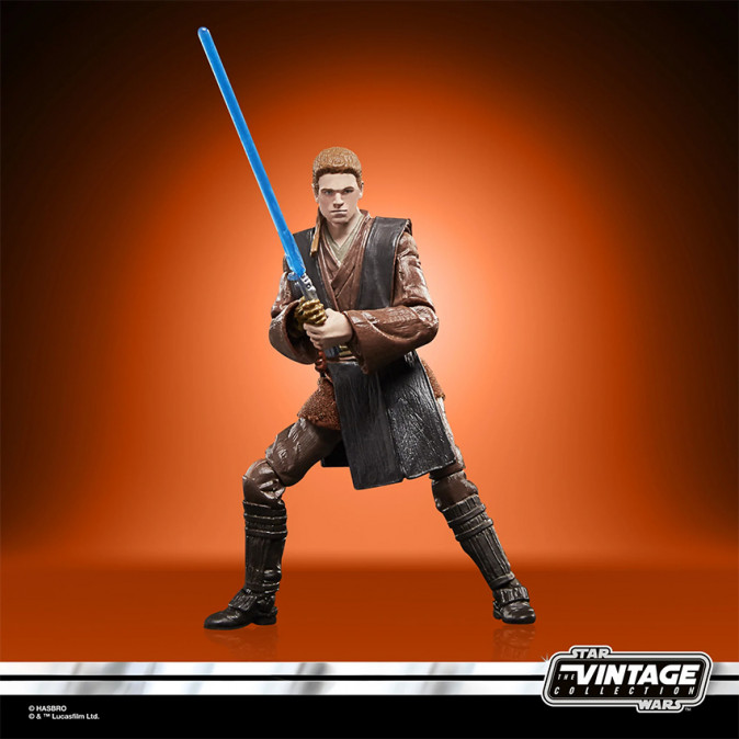 Hasbro Disney Star Wars: Attack of the Clones - Anakin Skywalker (Padawan) Figura Játék