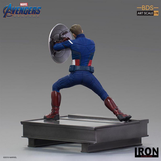 Iron Studios - Statue Captain Amercia 2023 - Avengers: Endgame Szobor Ajándéktárgyak
