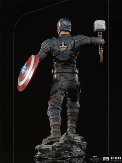 Iron Studios - Statue Captain America Ultimate - The Infinity Saga - Art Scale 1/10 Szobor Ajándéktárgyak