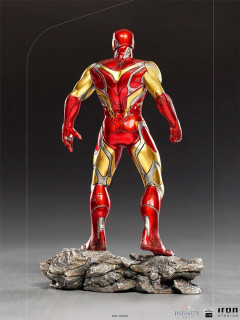 Iron Studios - Statue Iron Man Ultimate - The Infinity Saga - Art Scale 1/10 Szobor Ajándéktárgyak