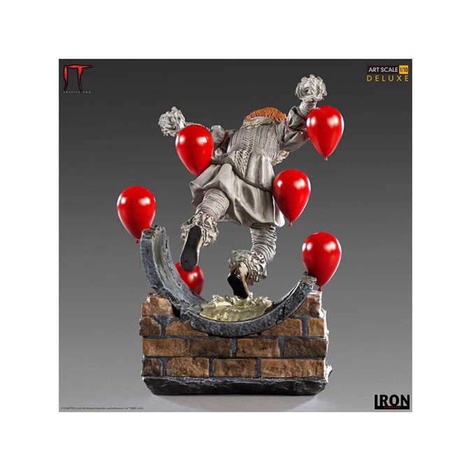 Iron Studios - Statue Pennywise Deluxe - It! Szobor Ajándéktárgyak