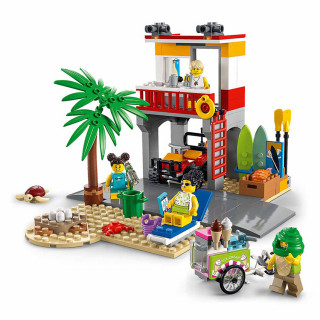 LEGO City Beach Lifeguard Station (60328) Játék