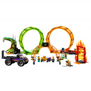 LEGO City Double Loop Stunt Arena (60339) Játék