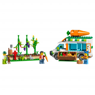 LEGO City Farmers Market Van (60345) Játék