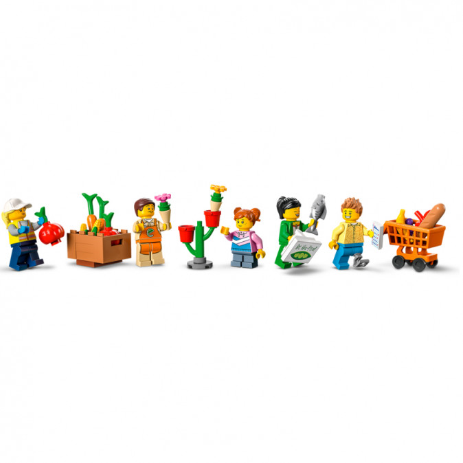 LEGO® City - Zöldséges (60347) Játék