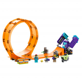 LEGO City Csimpánzos zúzós kaszkadőr hurok (60338) Játék