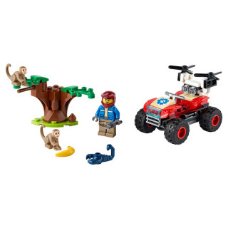 LEGO City Vadvilági ATV mentőjármű (60300) Játék