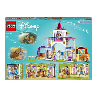 LEGO Disney Princess Belle and Rapunzel's Royal Stables (43195) Játék