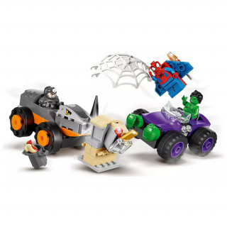 LEGO Hulk vs. Rhino teherautós leszámolás (10782) Játék