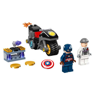 LEGO Super Heroes Amerika Kapitány és Hydra szemtől szemben (76189) Játék