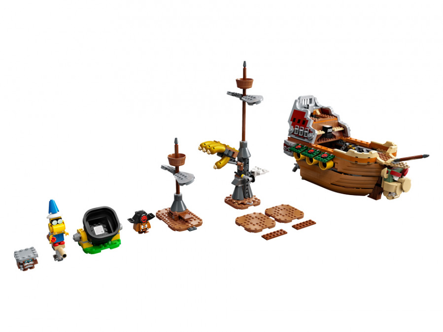 LEGO Super Mario: Bowser’s Airship Expansion Set (71391) Játék