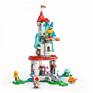 LEGO Super Mario Cat Peach Suit and Frozen Tower Expansion Set (71407) Játék