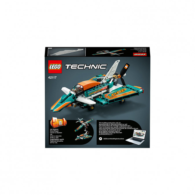 LEGO Technic Versenyrepülőgép (42117) Játék