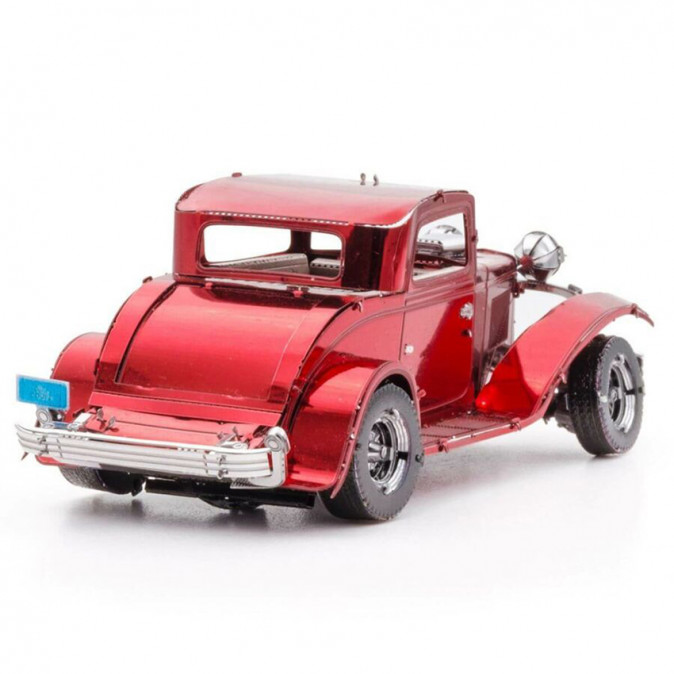 Metal Earth 1932-es Ford coupe - lézervágott acél makettező szett Játék