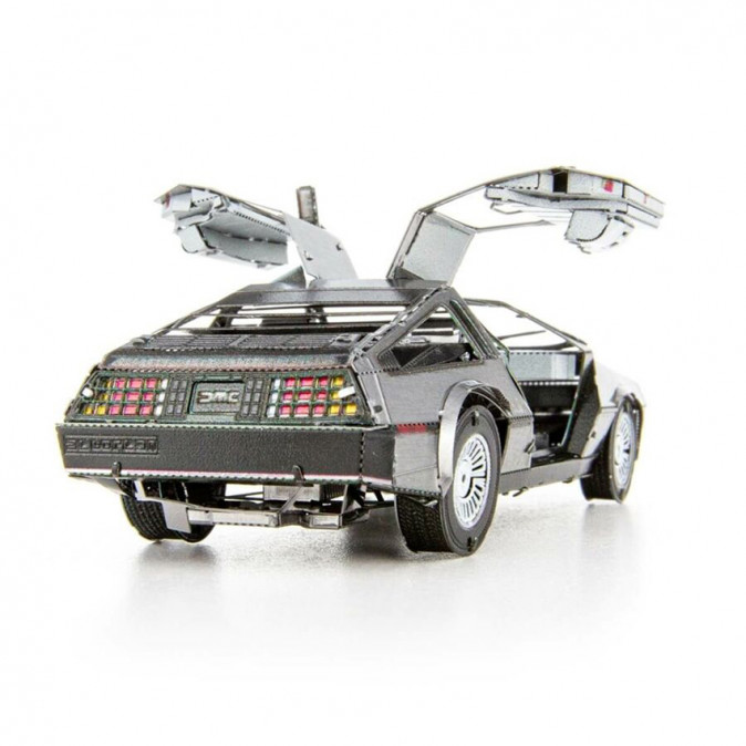Metal Earth DeLorean - lézervágott acél makettező szett Játék