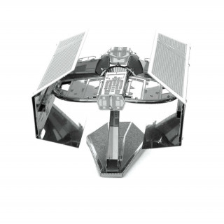 Metal Earth Star Wars Darth Vader TIE Fighter űrrepülője - lézervágott acél makettező szett Játék