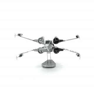 Metal Earth Star Wars X-Wing űrrepülő - lézervágott acél makettező szett Játék