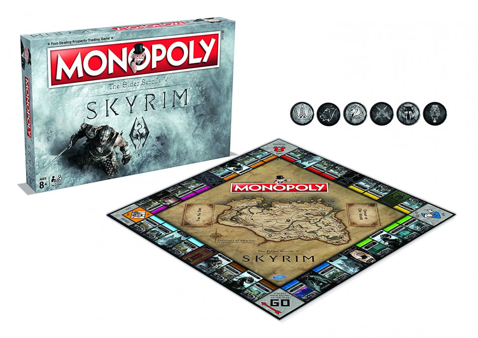Monopoly Skyrim Edition (Angol nyelvű) Ajándéktárgyak