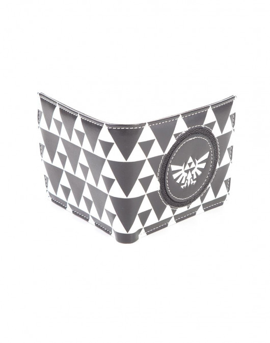 Nintendo Zelda Black and White - Pénztárca Ajándéktárgyak