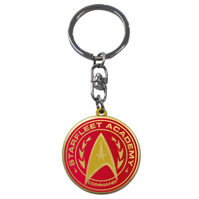 STAR TREK - Bögre + Kulcstartó + Kitűzők - STARFLEET (460ml) - Abystyle Ajándéktárgyak