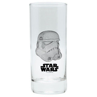 STAR WARS - Pck Glass 29cl + Keyring + Mini Mug "Trooper" - Ajándékcsomag - Abystyle Ajándéktárgyak