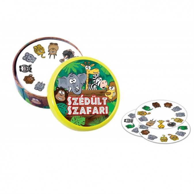 Szédült szafari társasjáték Játék