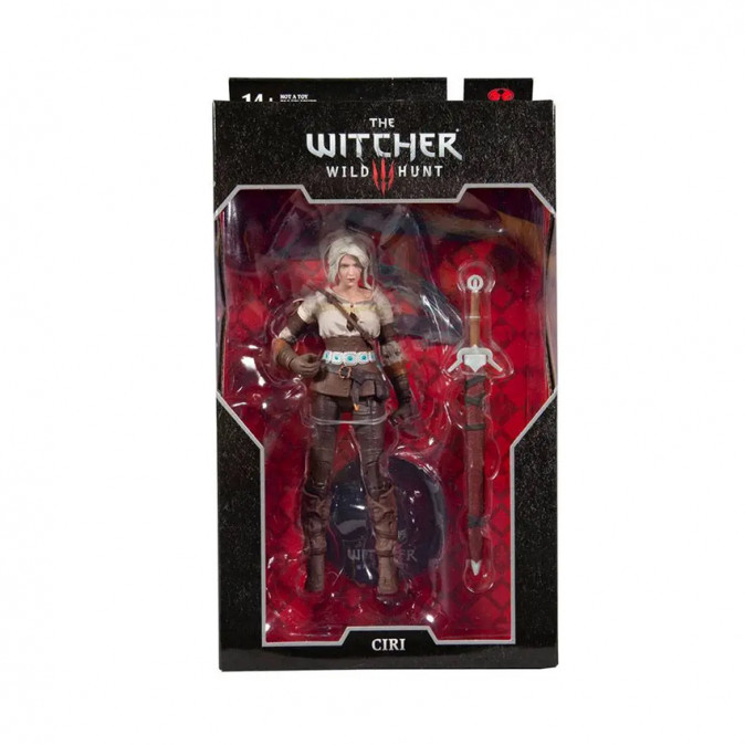 The Witcher 3: Wild Hunt Akciófigura - Ciri Ajándéktárgyak