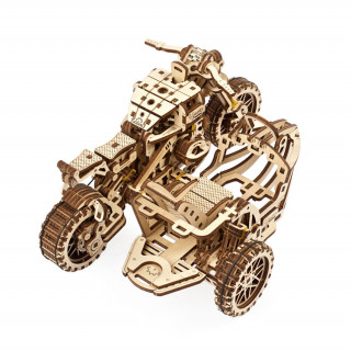 UGEARS Oldalkocsis motor – mechanikus modell Játék