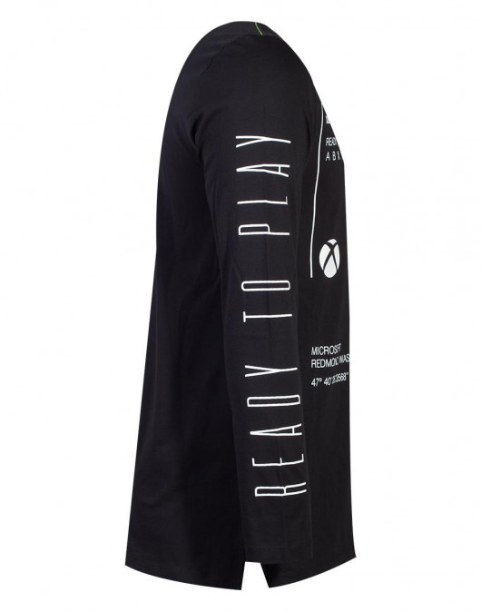 Xbox Ready to Play Longsleeve Shirt - Hosszúujjú Póló - XL-es méret Ajándéktárgyak