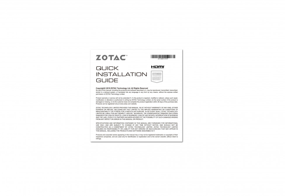 Zotac RTX 3060 Twin Edge OC 12GB GDDR6 PC