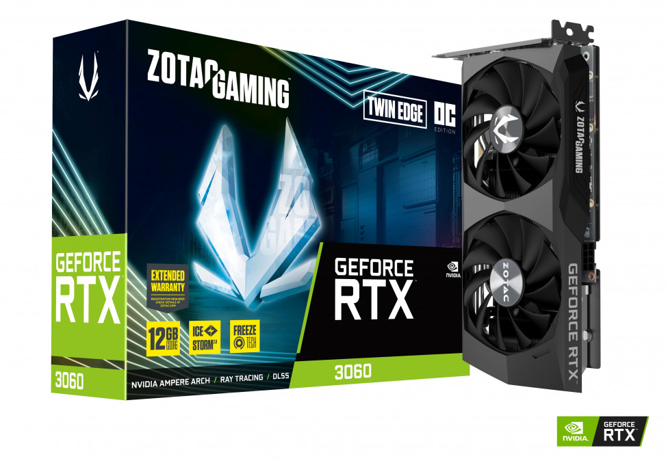 Zotac RTX 3060 Twin Edge OC 12GB GDDR6 PC