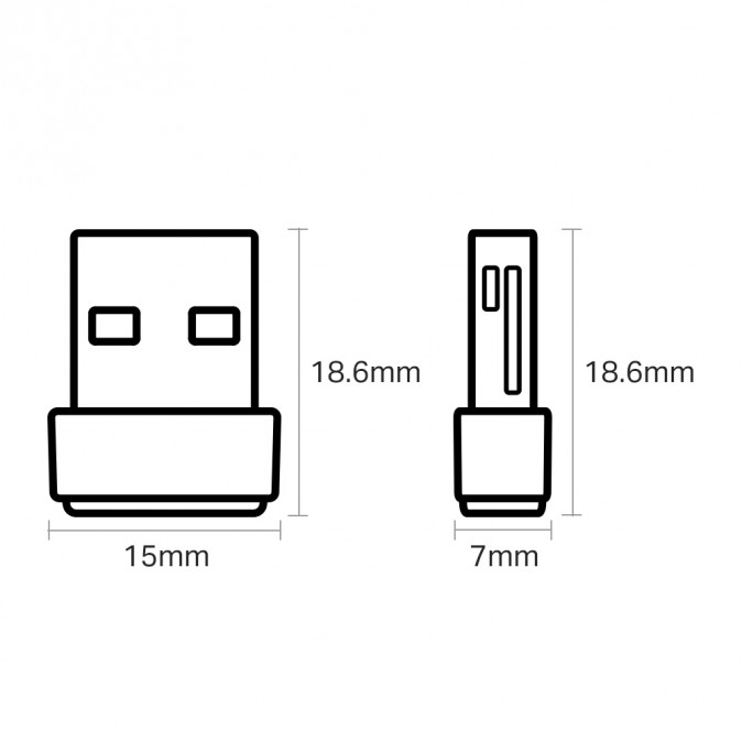 TP-Link AC600 Archer T2U Nano PC