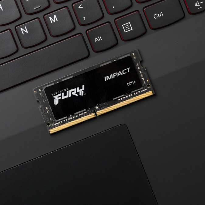 Kingston Technology FURY Impact memóriamodul 8 GB 1 x 8 GB DDR4 2666 Mhz PC