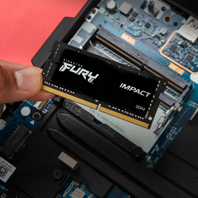 Kingston Technology FURY Impact memóriamodul 8 GB 1 x 8 GB DDR4 3200 Mhz PC