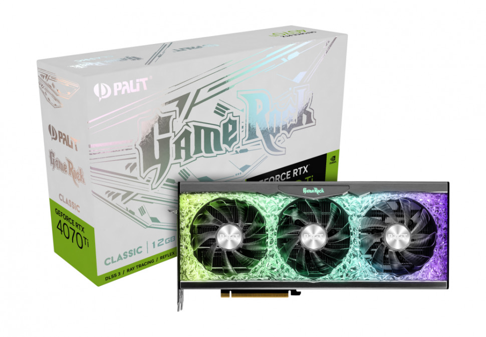 Palit Geforce RTX 4070 TI 12GB DDR6X GameRock Classic PC