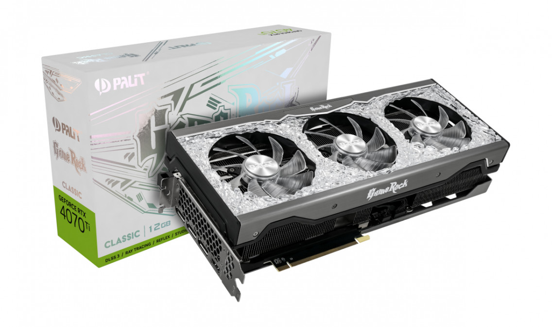 Palit Geforce RTX 4070 TI 12GB DDR6X GameRock Classic PC