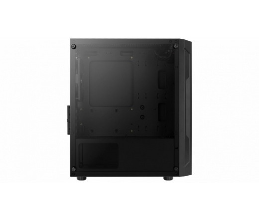 Aerocool Trinity Mini Mesh mATX ház (Fekete edzett üveg) PC