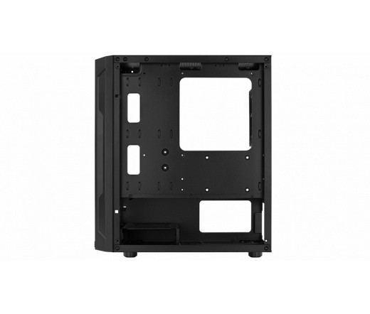 Aerocool Trinity Mini Mesh mATX ház (Fekete edzett üveg) PC