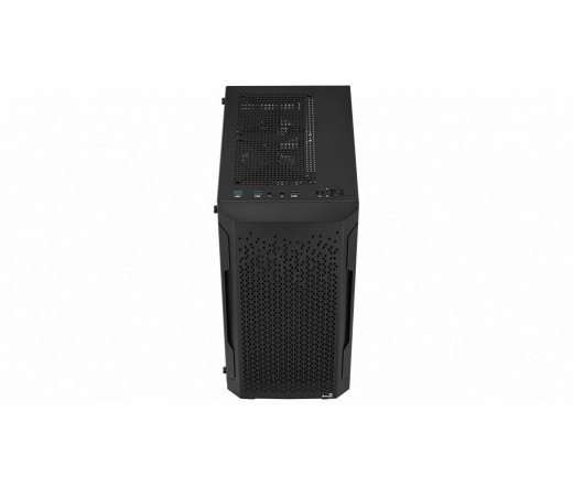 Aerocool Trinity Mini Mesh mATX ház (Fekete edzett üveg) PC