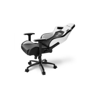 Sharkoon Skiller SGS4 Gamer szék - Fekete/Fehér PC