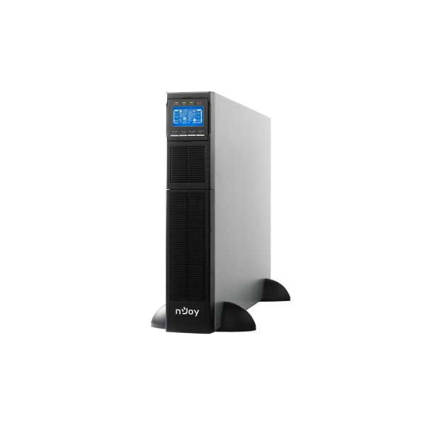 NJOY Szünetmentes 10000VA - Balder 10000 (Online, RS232, USB, szoftver, LCD kijelző, 3U rack, akkumulátorok nél PC