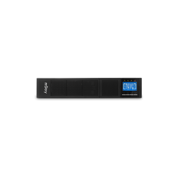 NJOY Szünetmentes 10000VA - Balder 10000 (Online, RS232, USB, szoftver, LCD kijelző, 3U rack, akkumulátorok nél PC