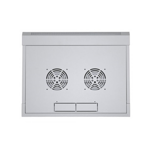 Manhattan Rackszekrény - 19" fali kivitel (12U, 635 (h) x 570 (w) x 450 (d) mm, Flatpack, Szürke) PC
